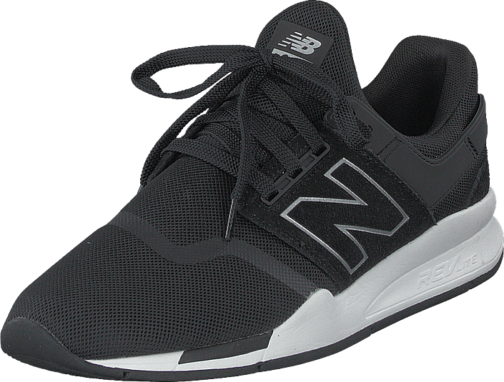 new balance all black shoes