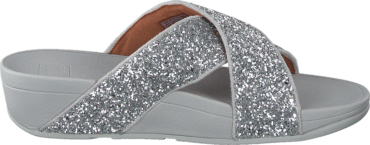 Lulu Slide Glitter Silver