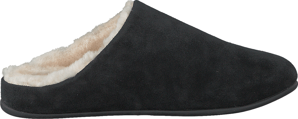 Sherling Slipper Chrissy Mule All Black