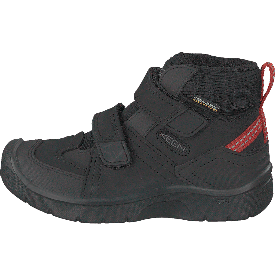 Hikeport Mid Strap Wp Black/bright Red