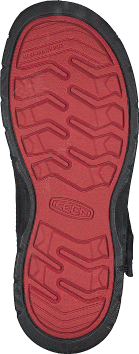 Keen - Hikeport Mid Wp Black/bright Red
