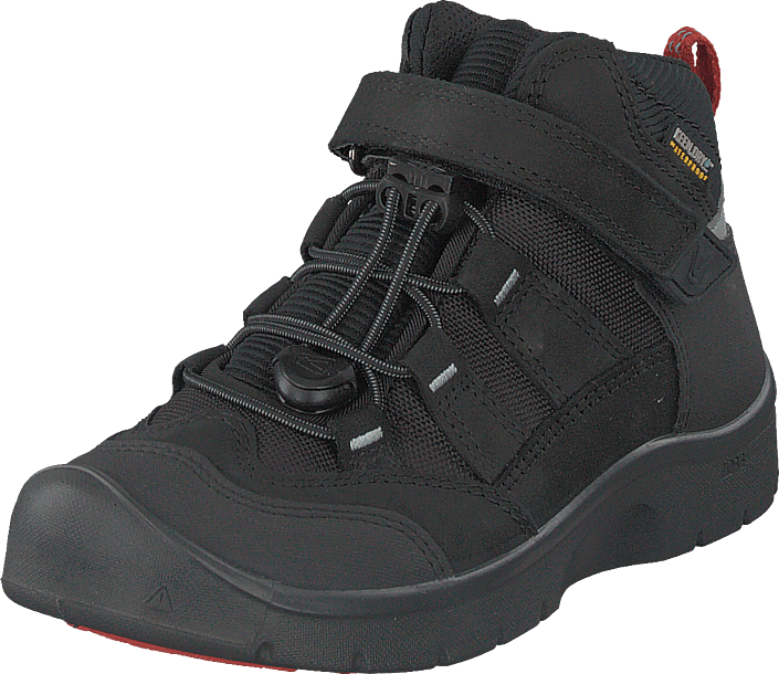 Keen - Hikeport Mid Wp Black/bright Red