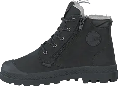 Palladium - Pampa Hi Cuff Wps Kids Black