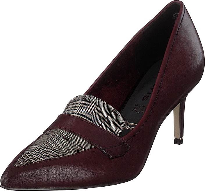 Tamaris - 1-1-24409-33 570 Merlot/tartan