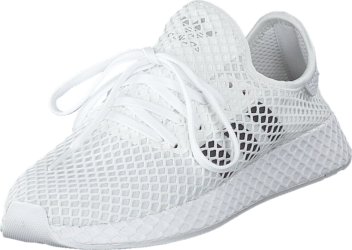 adidas deerupt runner white and black