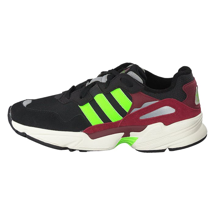 Yung-96 Core Black/solar Green/collegi, Unisex, Skor, Sneakers, Sneakers, Svart, EU 47 1/3