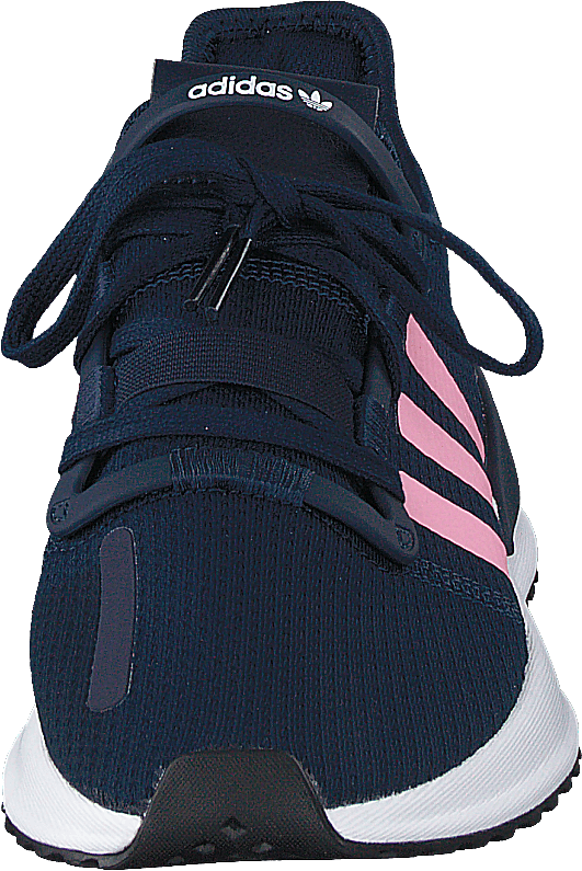 U_path Run J Collegiate Navy/light Pink/ftw