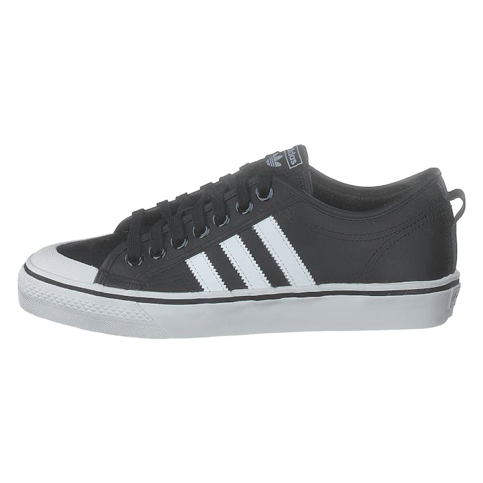 Nizza Core Black/ftwr White/crystal, Unisex, Kengät, Tennarit, Tennarit, Musta, EU 36 2/3