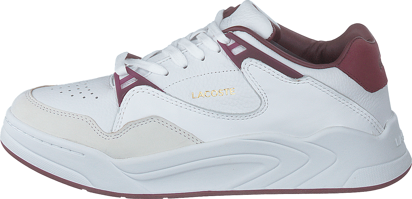 Court Slam 319 3 Sfa Wht/dk Red, Female, Skor, Sneakers, Sneakers, Vit, EU 39