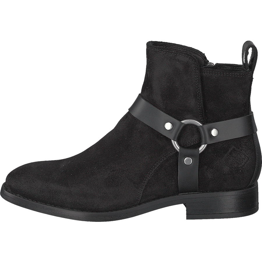 Fay Mid Zip Boot G00 Black