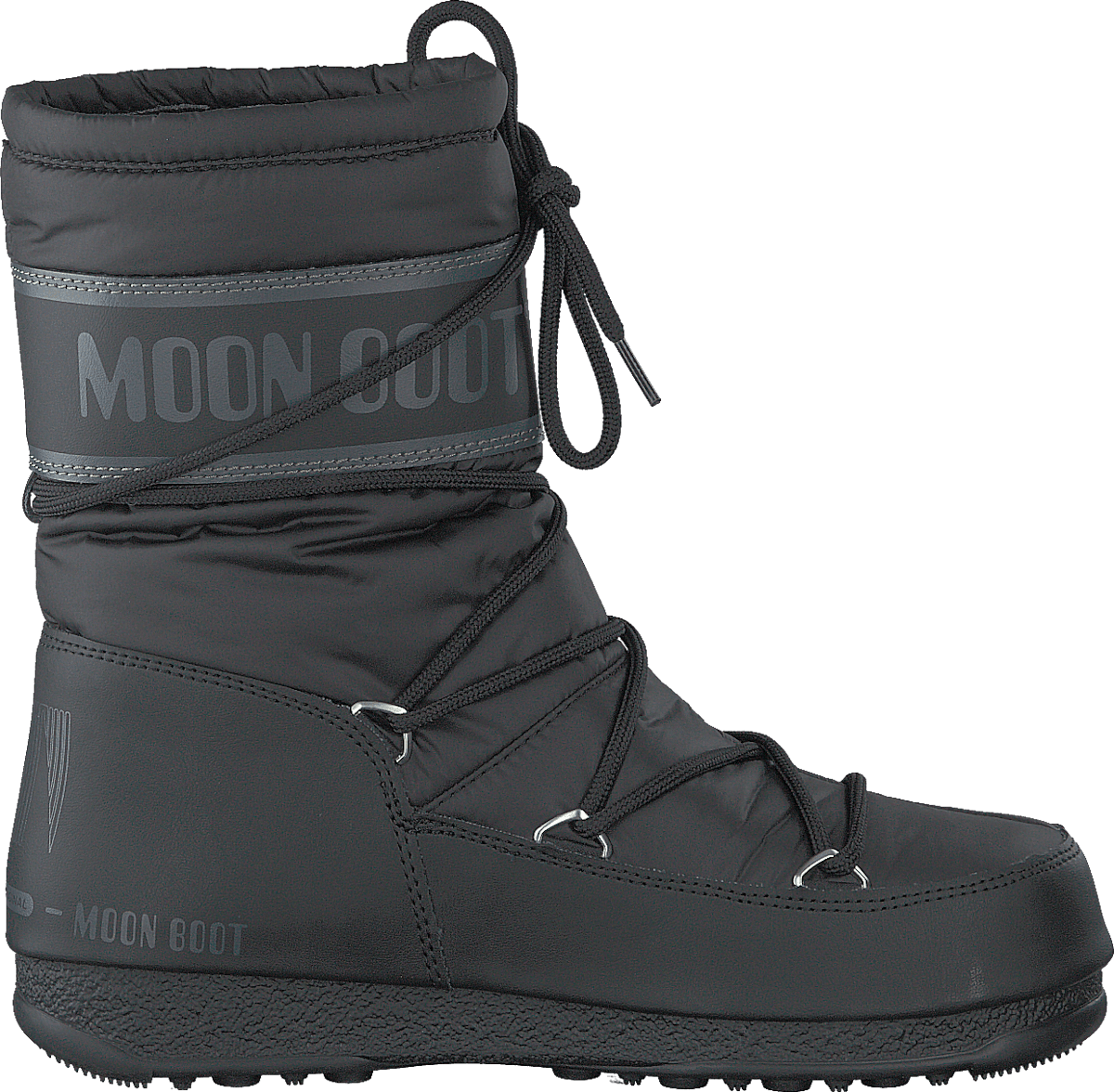 Moon Boot Mid Nylon Wp Black