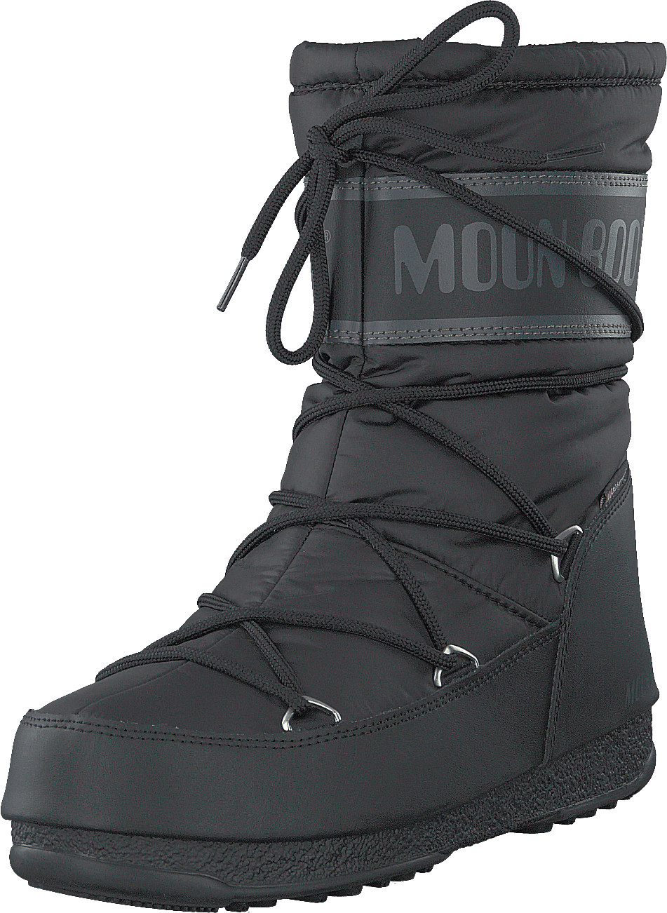 Moon Boot Mid Nylon Wp Black