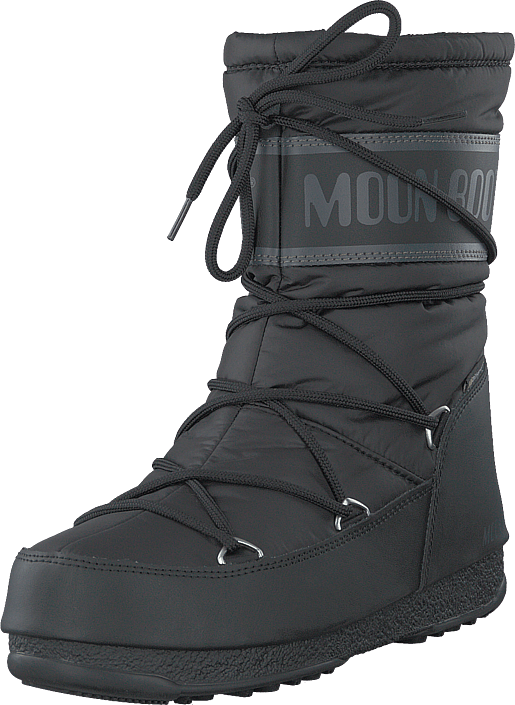 Moon Boot Mid Nylon Wp Black | Footway