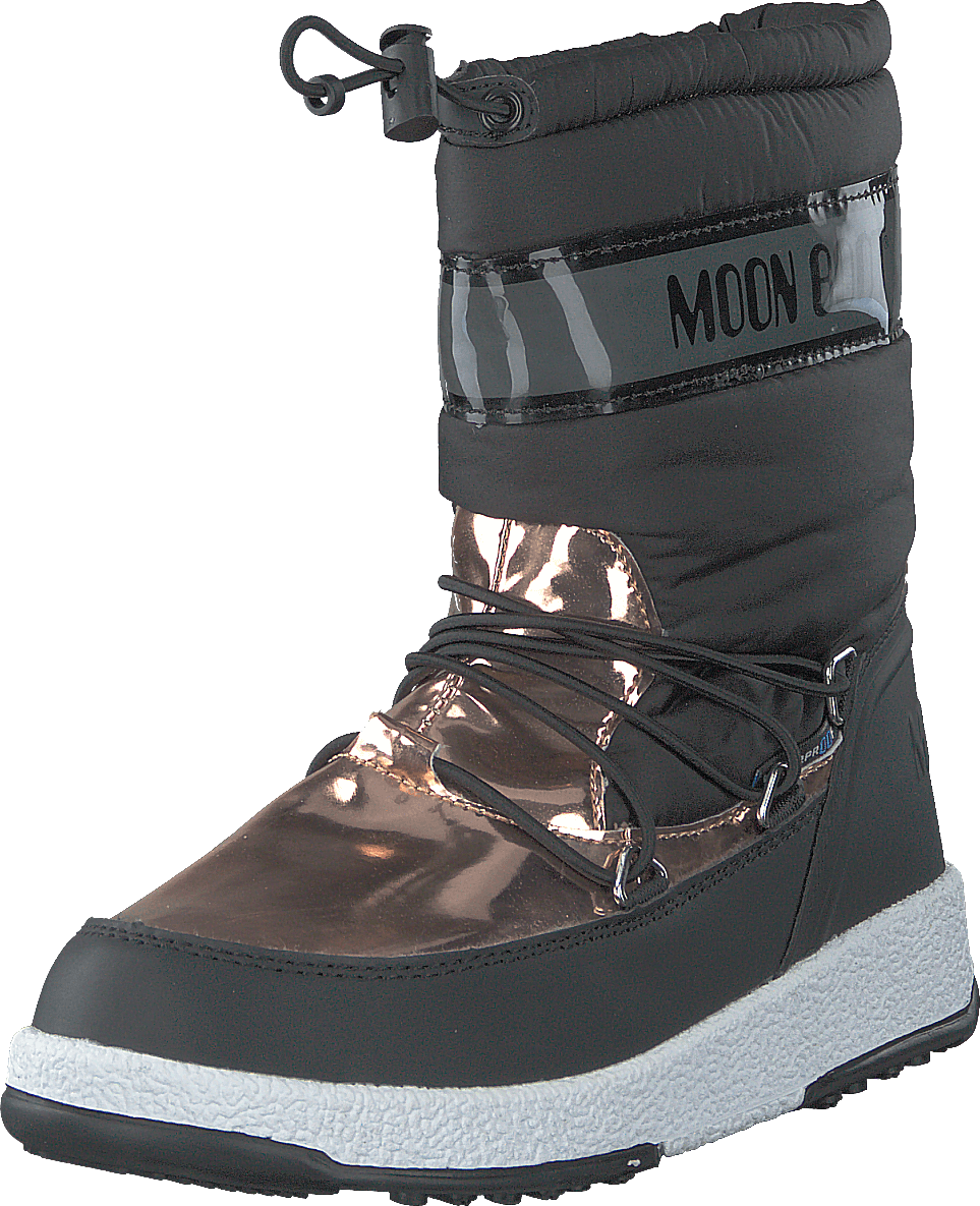 MB MOON BOOT JR GIRL SOFT WP BLACK-COPPER