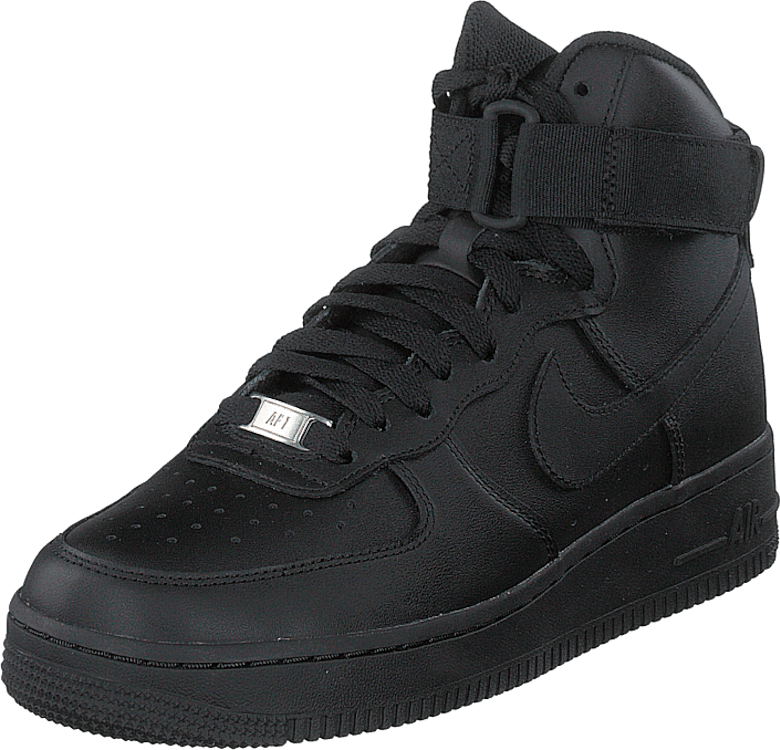 Black Air Force 1 Png - PNG Image Collection