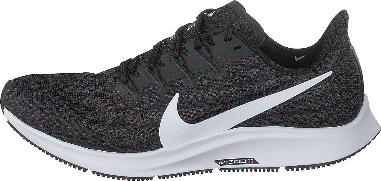 Wmns Air Zoom Pegasus 36 Black/white-thunder Grey, Female, Shoes, Running shoes, Sneakers, Running, Black, EU 38 (UK 4,5)