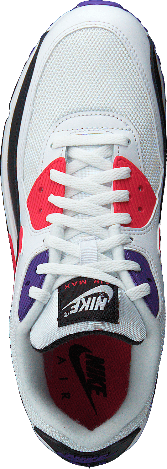 Air Max '90 Essential White/red Orbit-psychic Purple