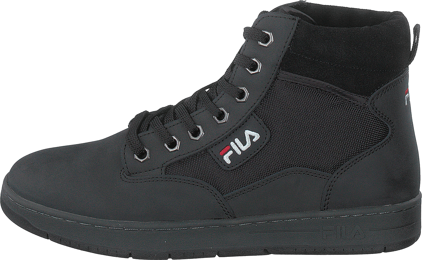 Knox Mid Black / Black, Male, Skor, Sneakers, höga sneakers, Svart, EU 44