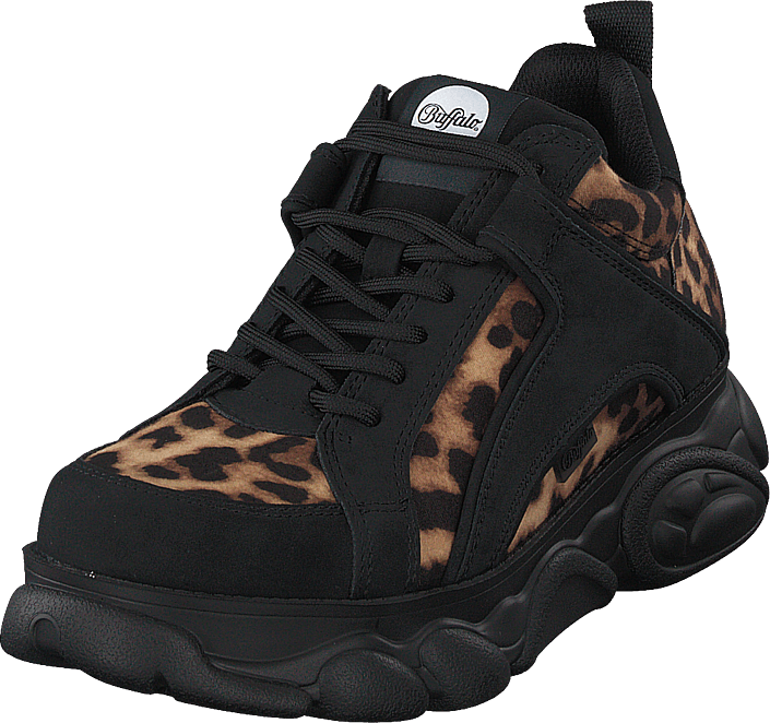 Buy Buffalo Corin Leopard/ Black Shoes 