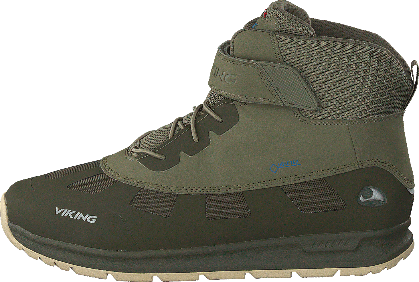 Ted Gtx Olive/olive, Unisex, Sko, Boots, fjellsko, Grønn, EU 34