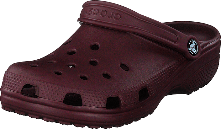 crocs burgundy