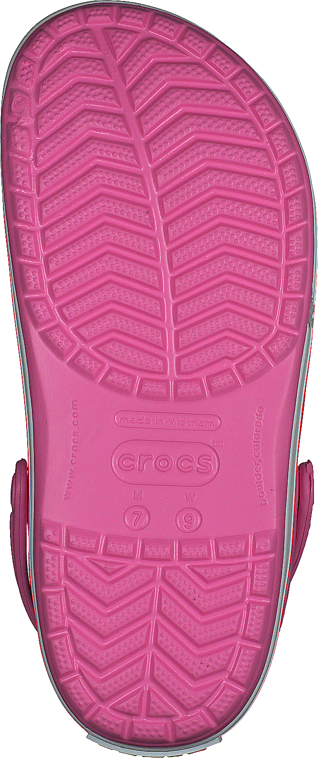 Crocband Pink Lemonade/white