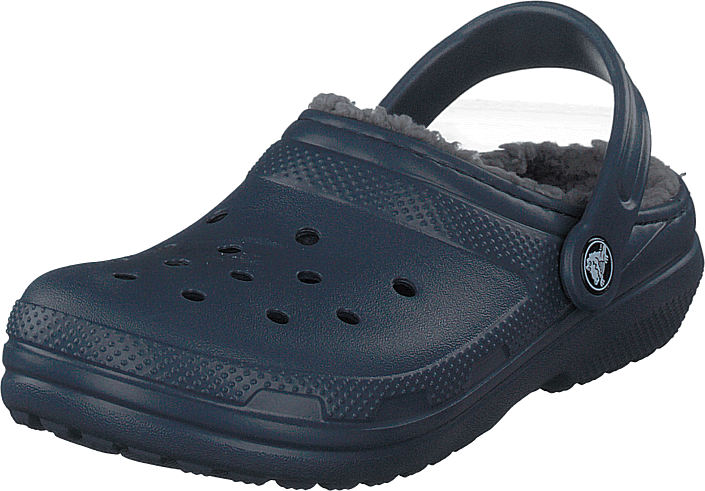 Crocs - Classic Lined Clog K Navy/charcoal