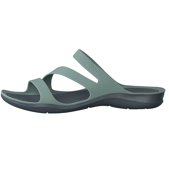 crocs dusty green