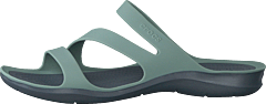 Crocs - Swiftwater Sandal W Dusty Green/charcoal