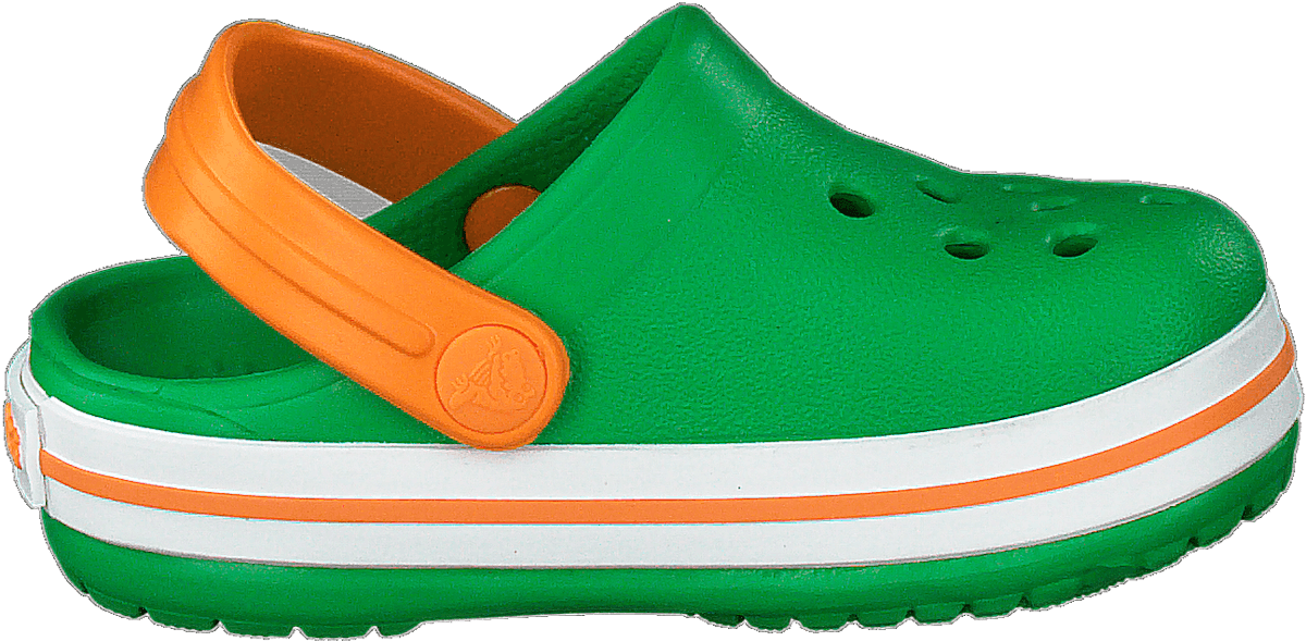 Crocband Clog K Grass Green/white/blazing Oran