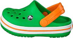 Crocs - Crocband Clog K Grass Green/white/blazing Oran