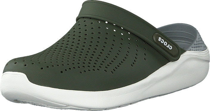 crocs literide army green