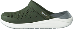 Crocs - Literide Clog Army Green/white