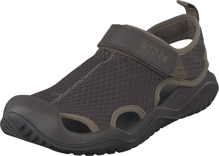 crocs swiftwater mesh deck sandal