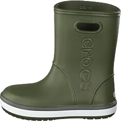 Crocs - Crocband Rain Boot K Army Green/slate Grey