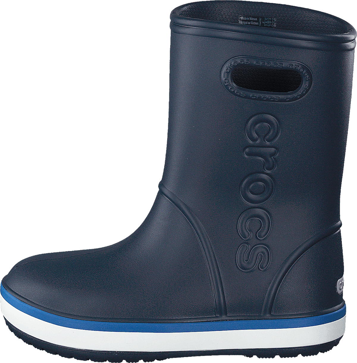 Crocband Rain Boot Kids Navy / Bright Cobalt