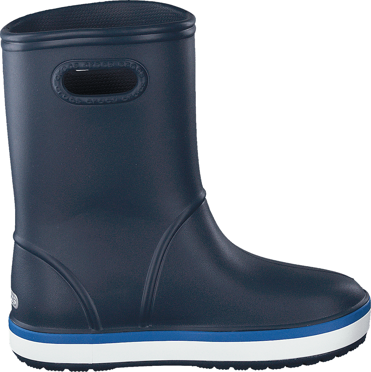 Crocband Rain Boot K Navy/Bright Cobalt