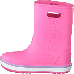 Crocs - Crocband Rain Boot K Pink Lemonade/lavender