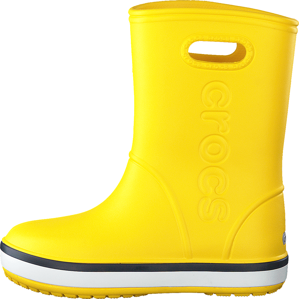 Crocband Rain Boot K Yellow/navy
