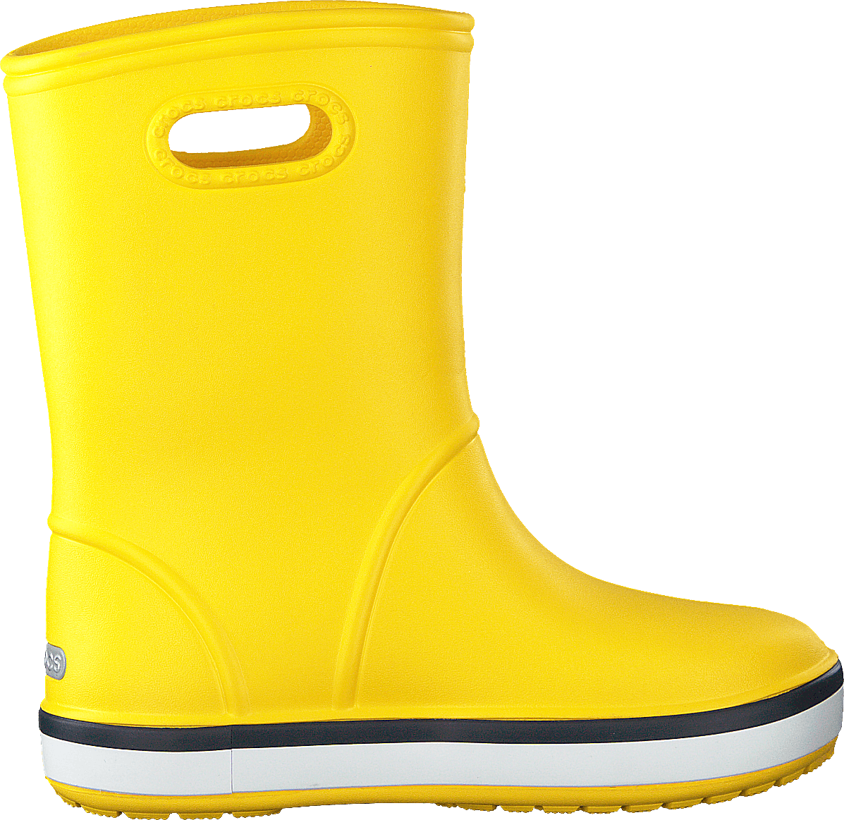 Crocband Rain Boot K Yellow/navy