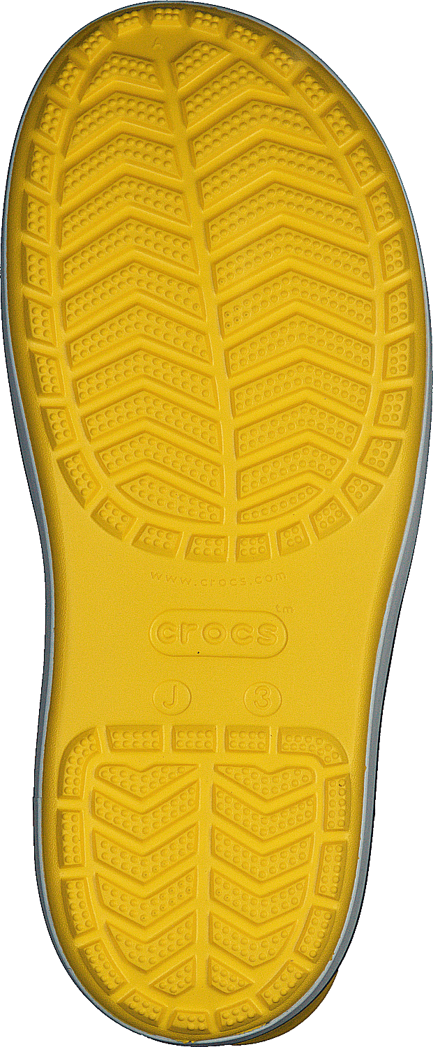 Crocband Rain Boot K Yellow/navy