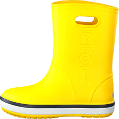 Crocs - Crocband Rain Boot K Yellow/navy