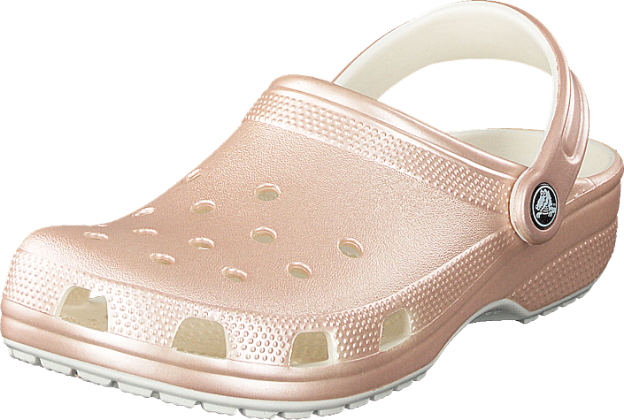 classic metallic clog