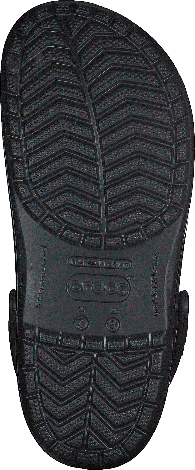 Crocband Printed Clog Metallic Black