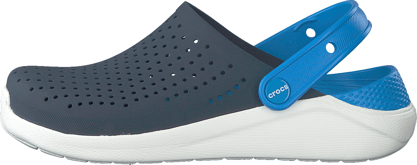 Literide Clog K Navy/white, Unisex, Sko, Sandaler og Hjemmesko, sandaler, Blå, EU 33/34