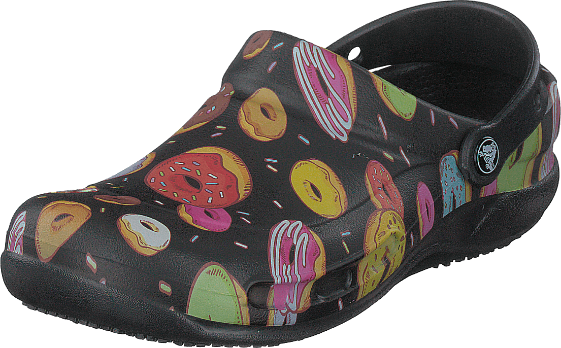 Bistro Graphic Clog Black/multi Donuts