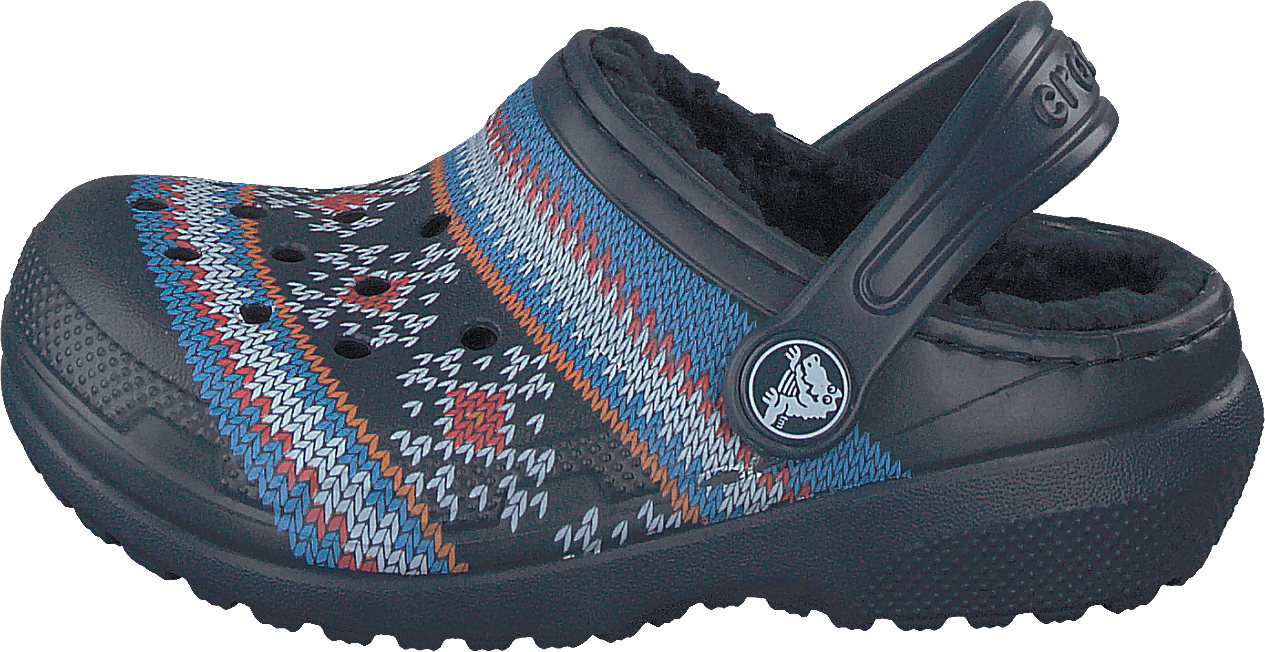 Classic Printed Lined Clog K Navy, Unisex, Scarpe, Sandali e Pantofole, sandali, Blu, EU 28/29