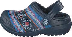 Crocs - Classic Printed Lined Clog K Navy