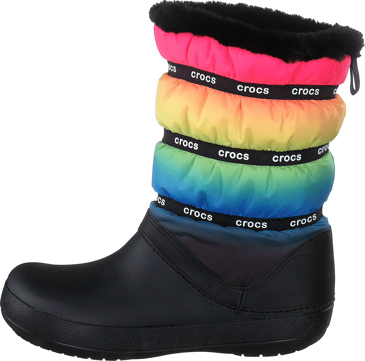 Crocband Neo Puff Wintr Boot W Neon Ombre/black