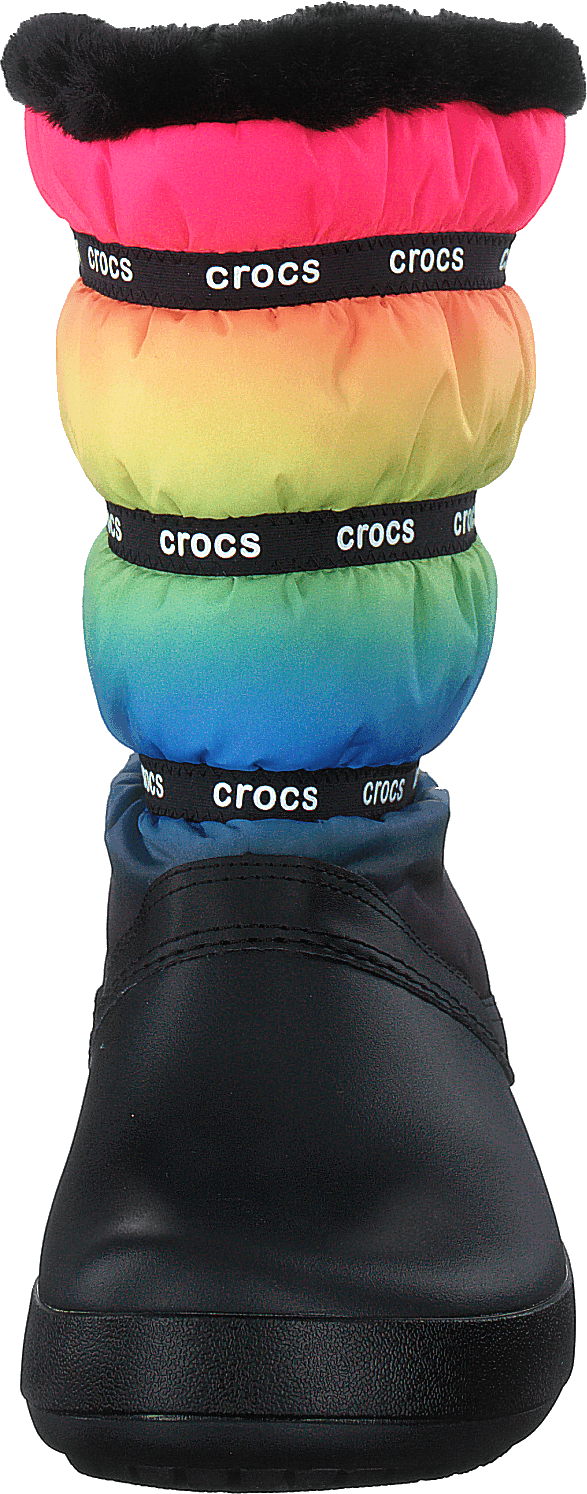 Crocband Neo Puff Wintr Boot W Neon Ombre/black